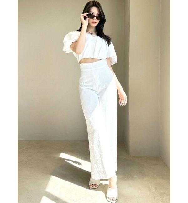 RESEXXY「シュリンクジャガードイージーパンツ【セットアップ着用可能】」|その他|