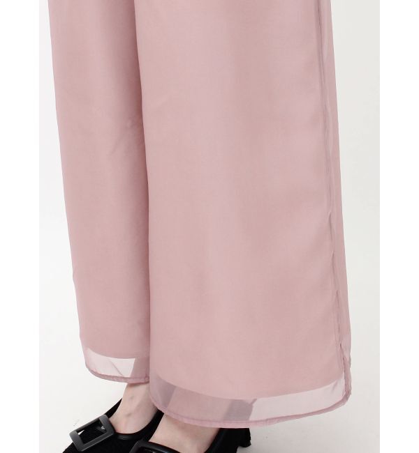 RESEXXY「シアーレイヤードロングパンツ」|その他|