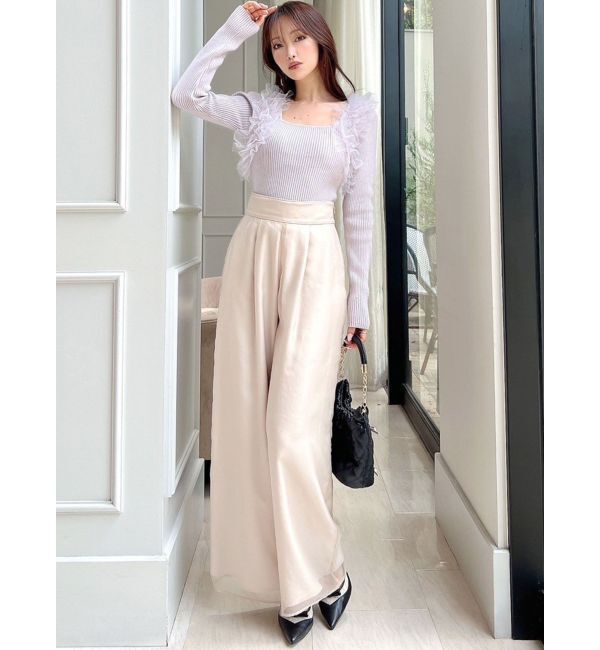 RESEXXY「シアーレイヤードロングパンツ」|その他|