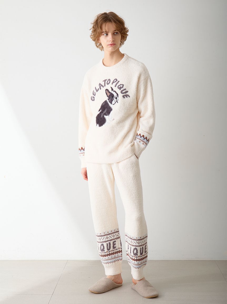 GELATO PIQUE HOMME「【HOMME】パウダーDOGジャガードプルオーバー」|プルオーバー|