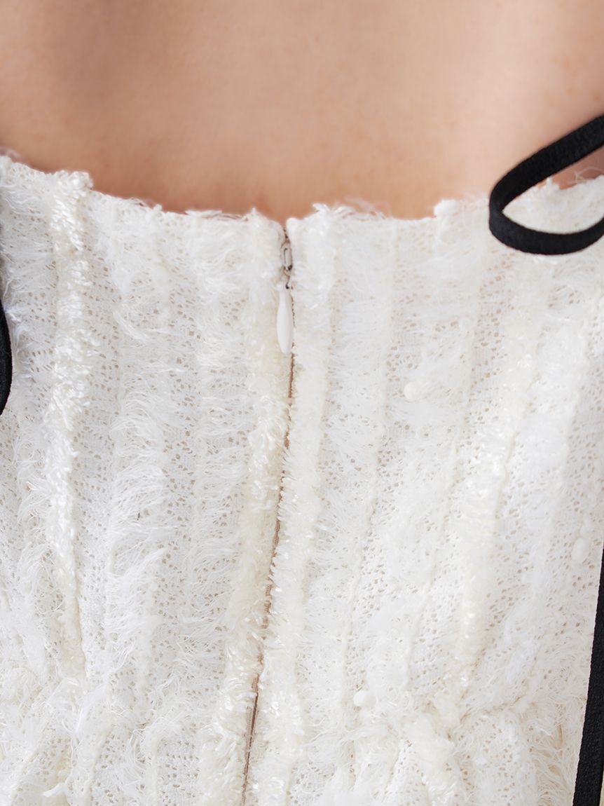 SNIDEL「ボリュームティアードキャミチュニック」|チュニック|