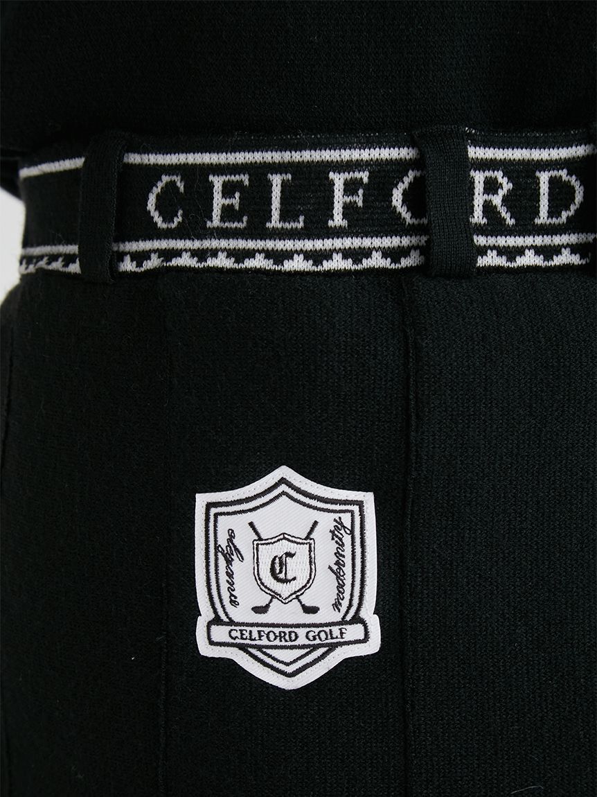 CELFORD「【CELFORD GOLF】　ビット付きニットプリーツスカート」|スカート|