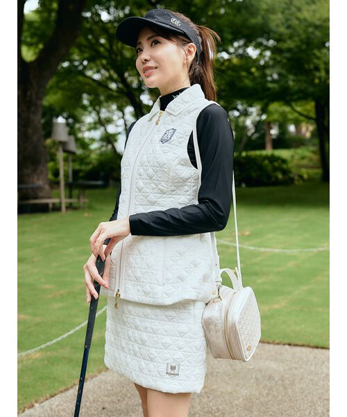 CELFORD「【CELFORD GOLF】　バリエーションペプラムベスト」|その他|