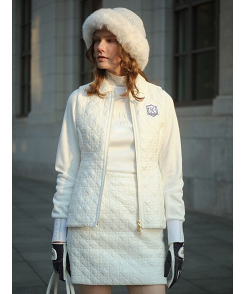 CELFORD「【CELFORD GOLF】　バリエーションペプラムベスト」|その他|