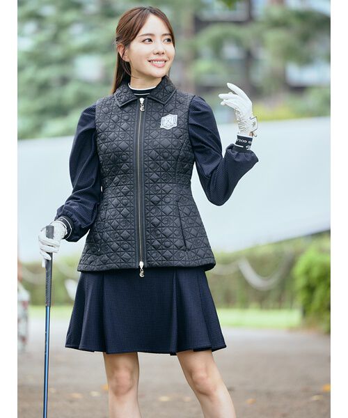 CELFORD「【CELFORD GOLF】　バリエーションペプラムベスト」|その他|