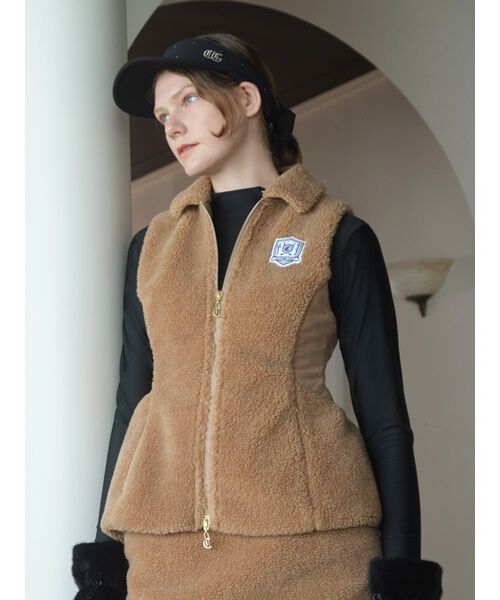 CELFORD「【CELFORD GOLF】　バリエーションペプラムベスト」|その他|