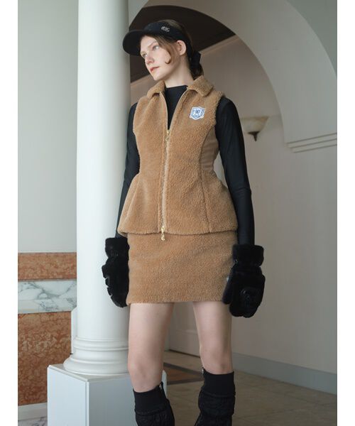 CELFORD「【CELFORD GOLF】　リバーシブル中綿スカート」|スカート|