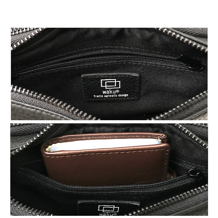 BACKYARD FAMILY「ボディバッグ メンズ ブランド waku ワク 通販 WK-0028 ショルダーバッグ 斜め掛け」|その他|