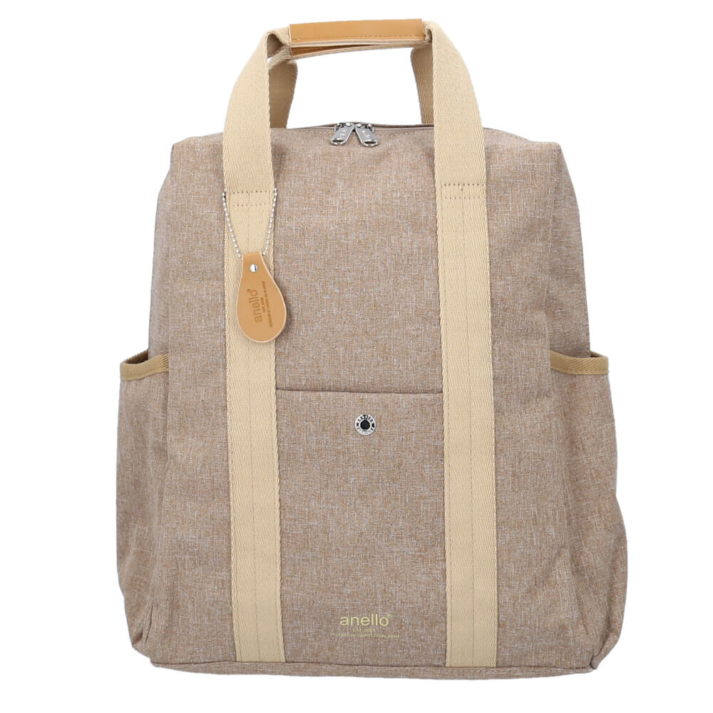 anello「anello アネロ リュック AIM0736 通販 リュックサック バックパック デイパック」|リュック|ベージュ1