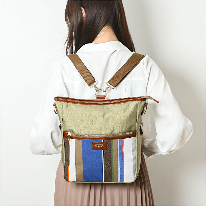 BACKYARD FAMILY「レトワールデュソレイユ リュック 通販 LES TOILES DU SOLEIL U490」|リュック|