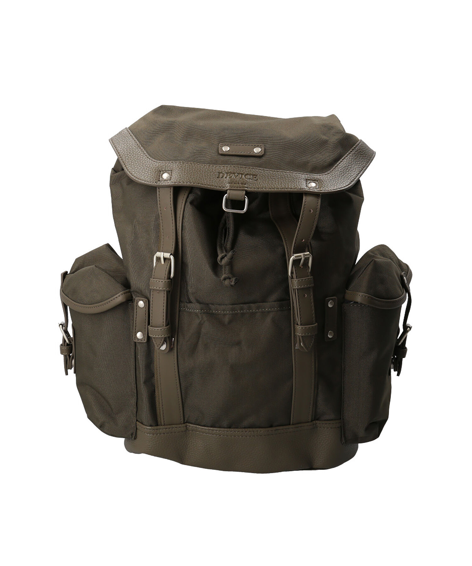 BACKYARD FAMILY「DEVICE リュック デバイス DRN25089 通販 リュックサック バックパック デイパック」|リュック|グリーン1