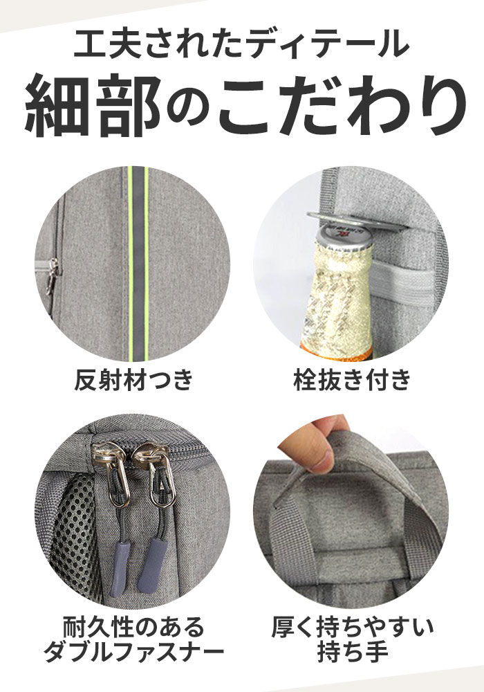 BACKYARD FAMILY「【当店人気商品】【しっかり保冷保温】保冷バッグ リュック クーラーバッグ 32L リュックサック」|リュック|