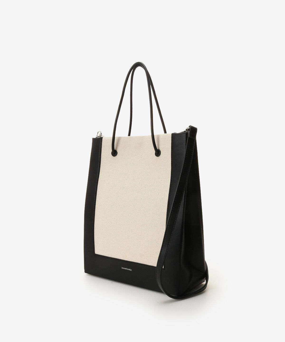 Samantha Vega「ショッパー風キャンバス縦長A4トートバッグ」|トートバッグ|