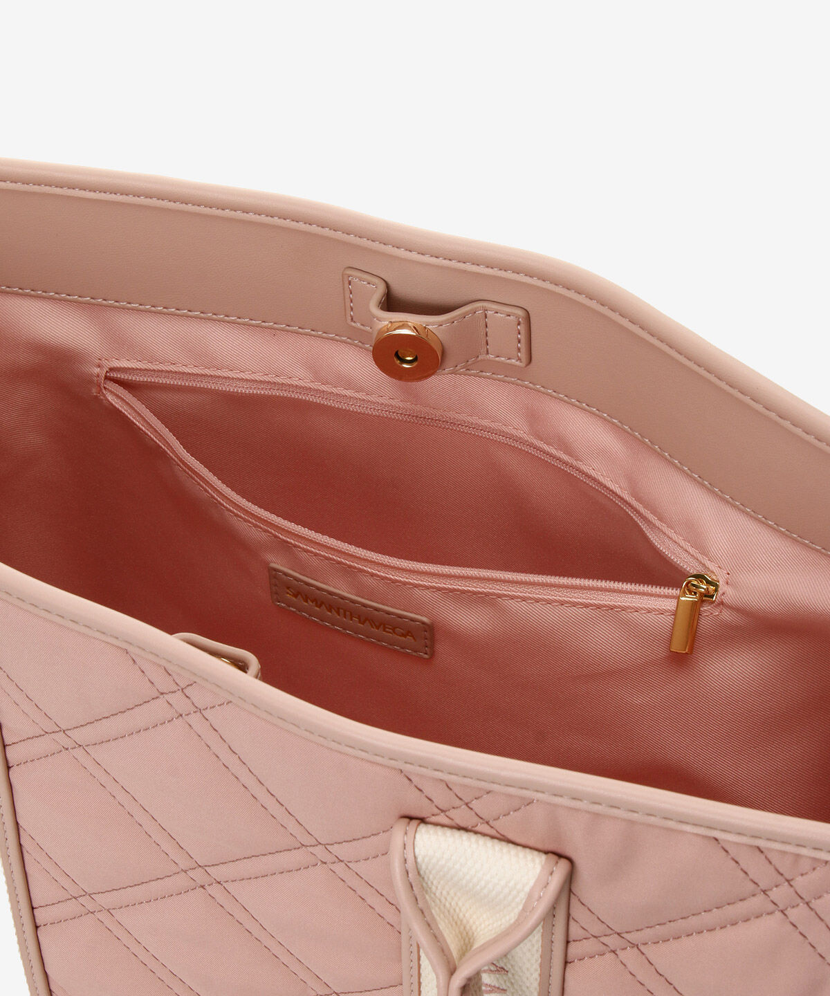 Samantha Vega「ロゴテープキルティングA4トートバッグ」|トートバッグ|