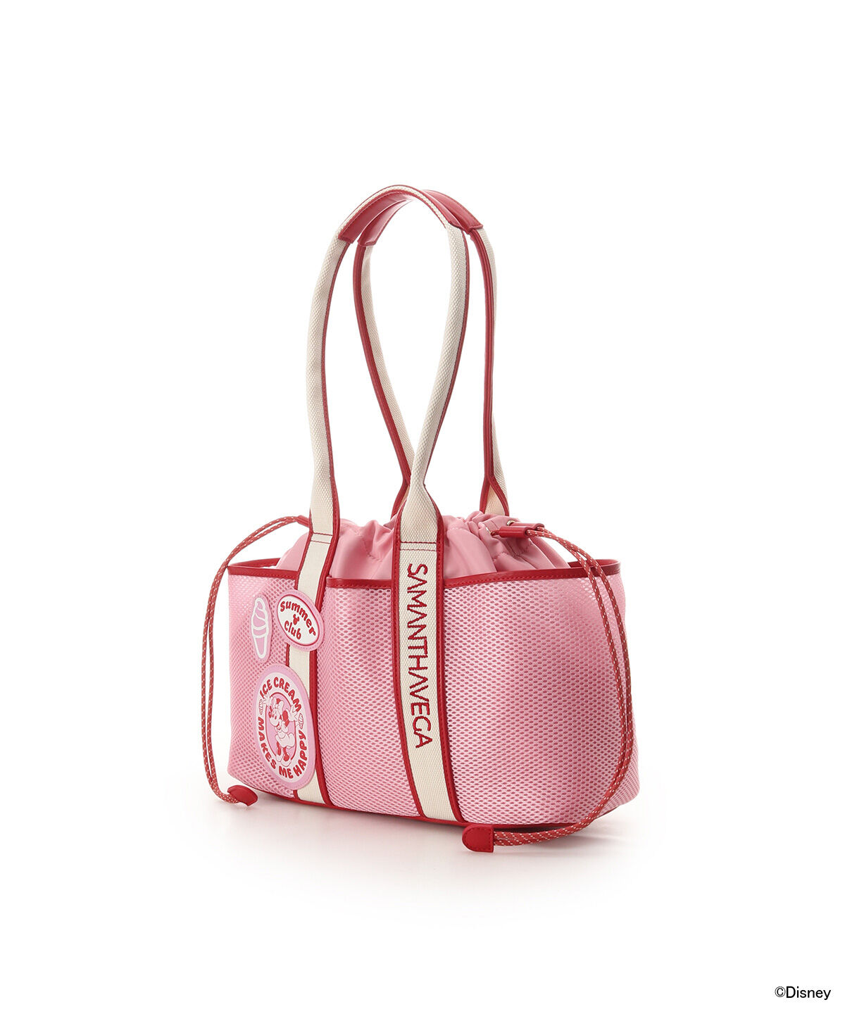 Samantha Vega「「ミッキーマウス＆フレンズ」ロゴテープトートバッグ（ミニーマウス）」|トートバッグ|