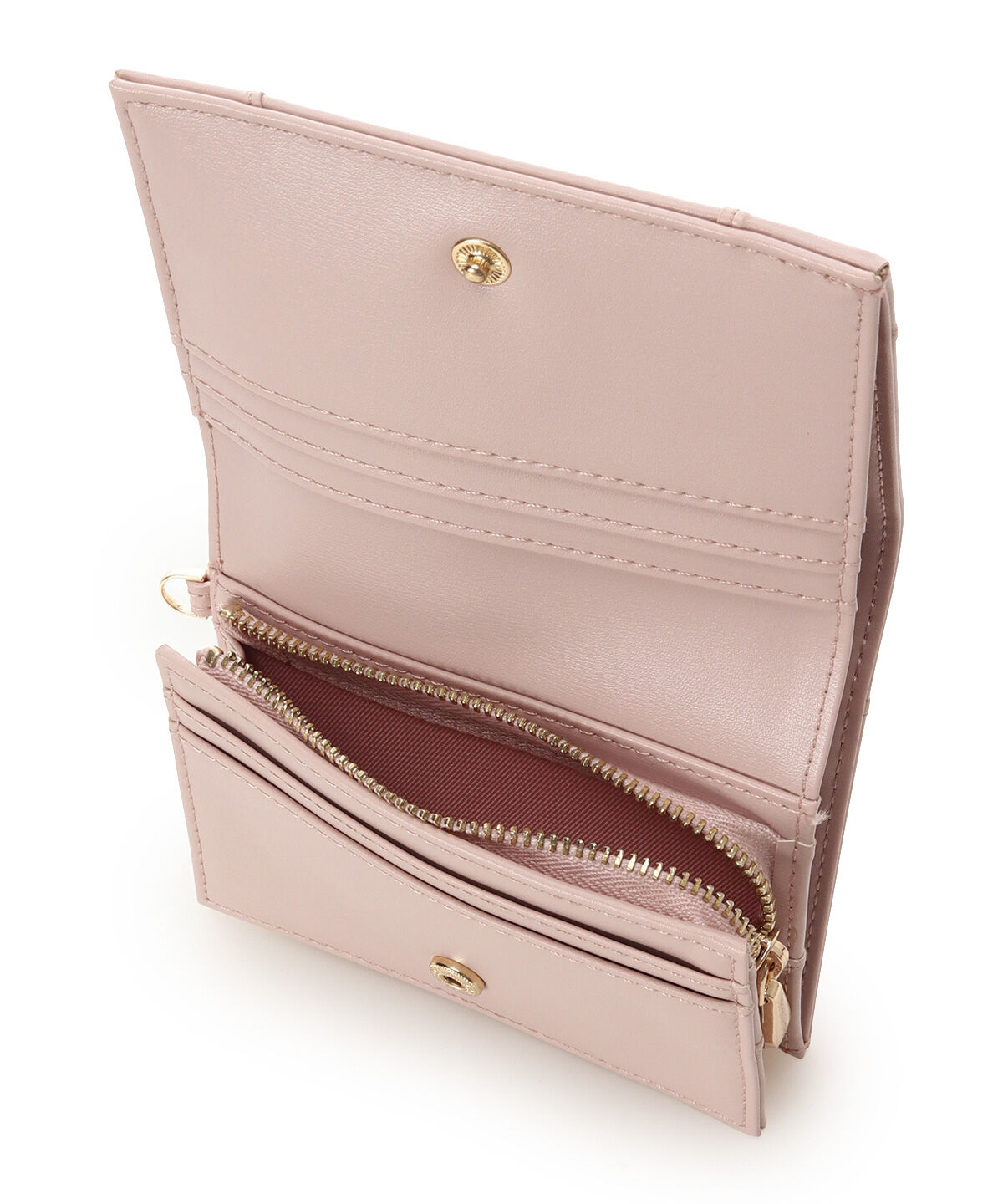 Samantha Vega「ロゴ金具折財布」|財布|