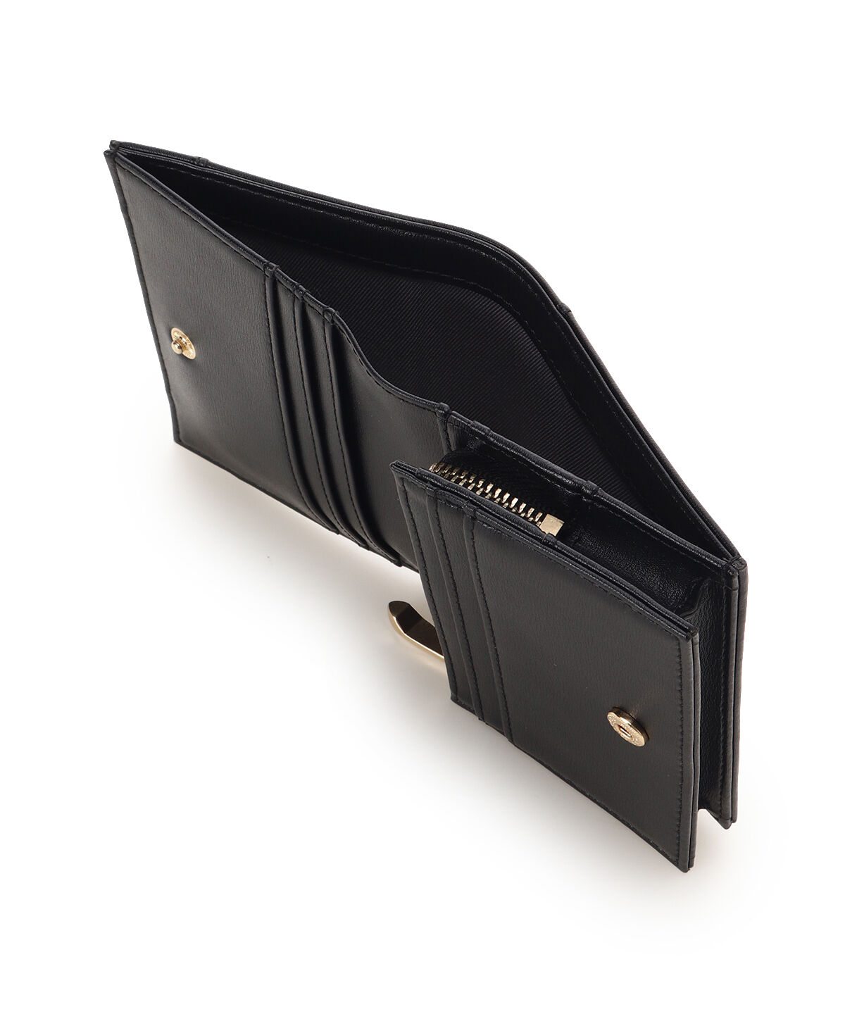 Samantha Vega「ロゴ金具折財布」|財布|