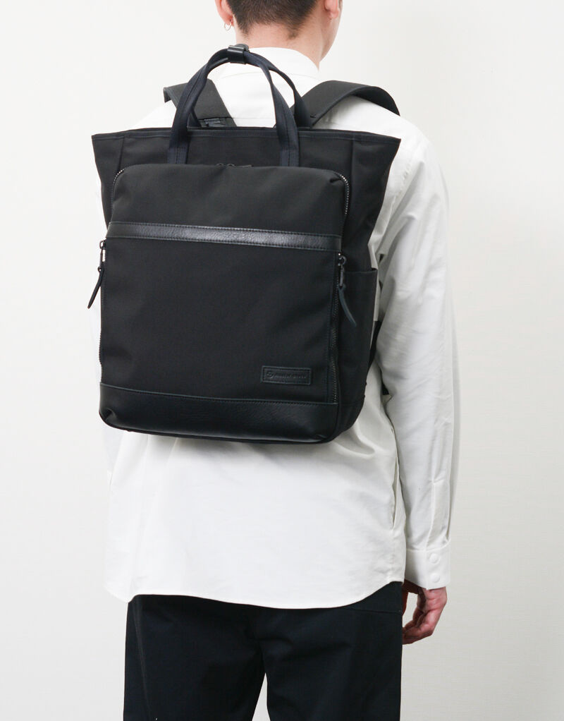 master-piece「explorer 2WAYバックパック」|リュック|クロ