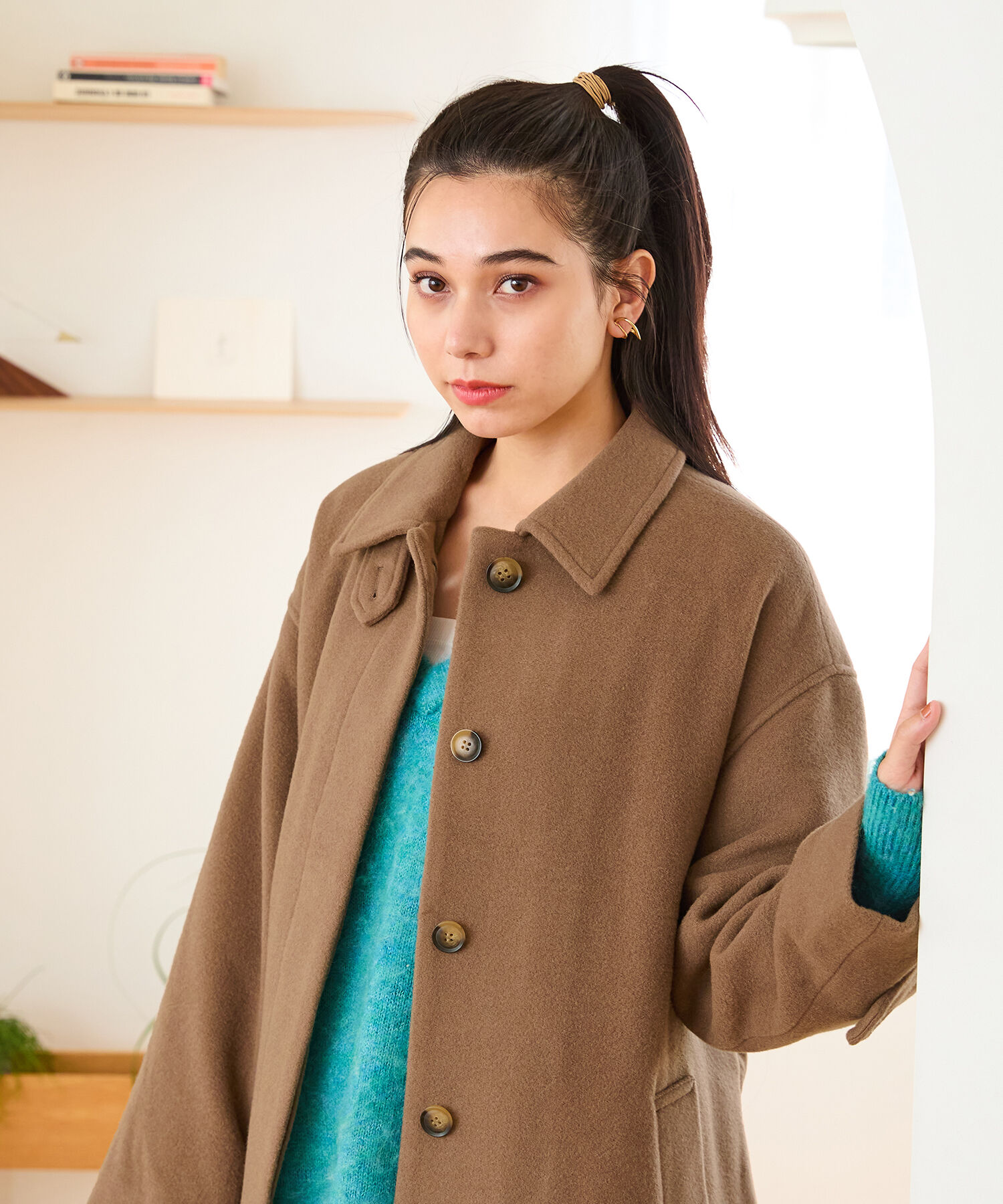 ORiental TRaffic「ステンカラーコート/MO33C02-2」|ステンカラーコート|