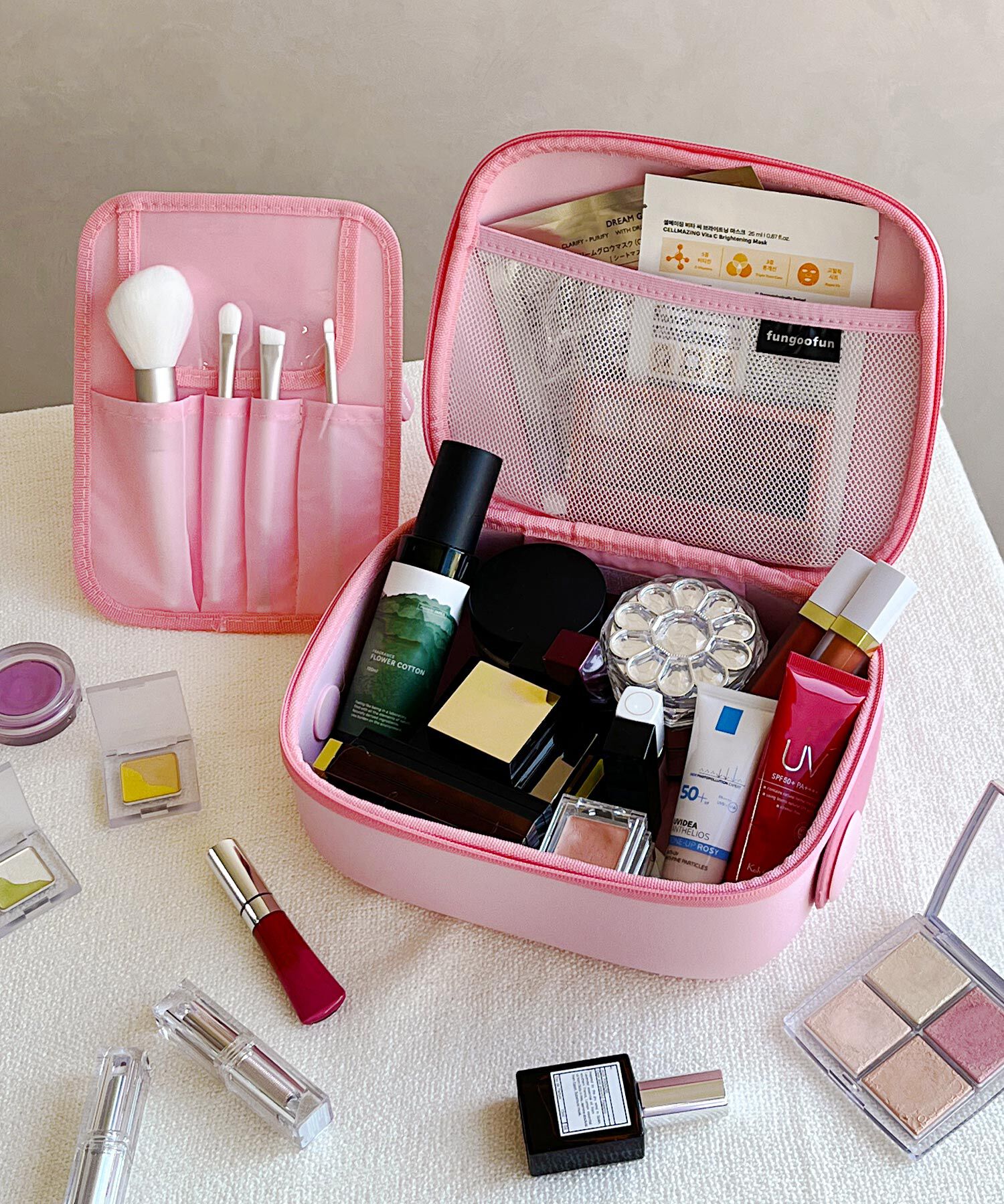 fungoofun「【WEB限定】EVAワイドマルチポーチ/G-0018 ポーチ 人気 売れてる 柔らかい」|ハンドバッグ|