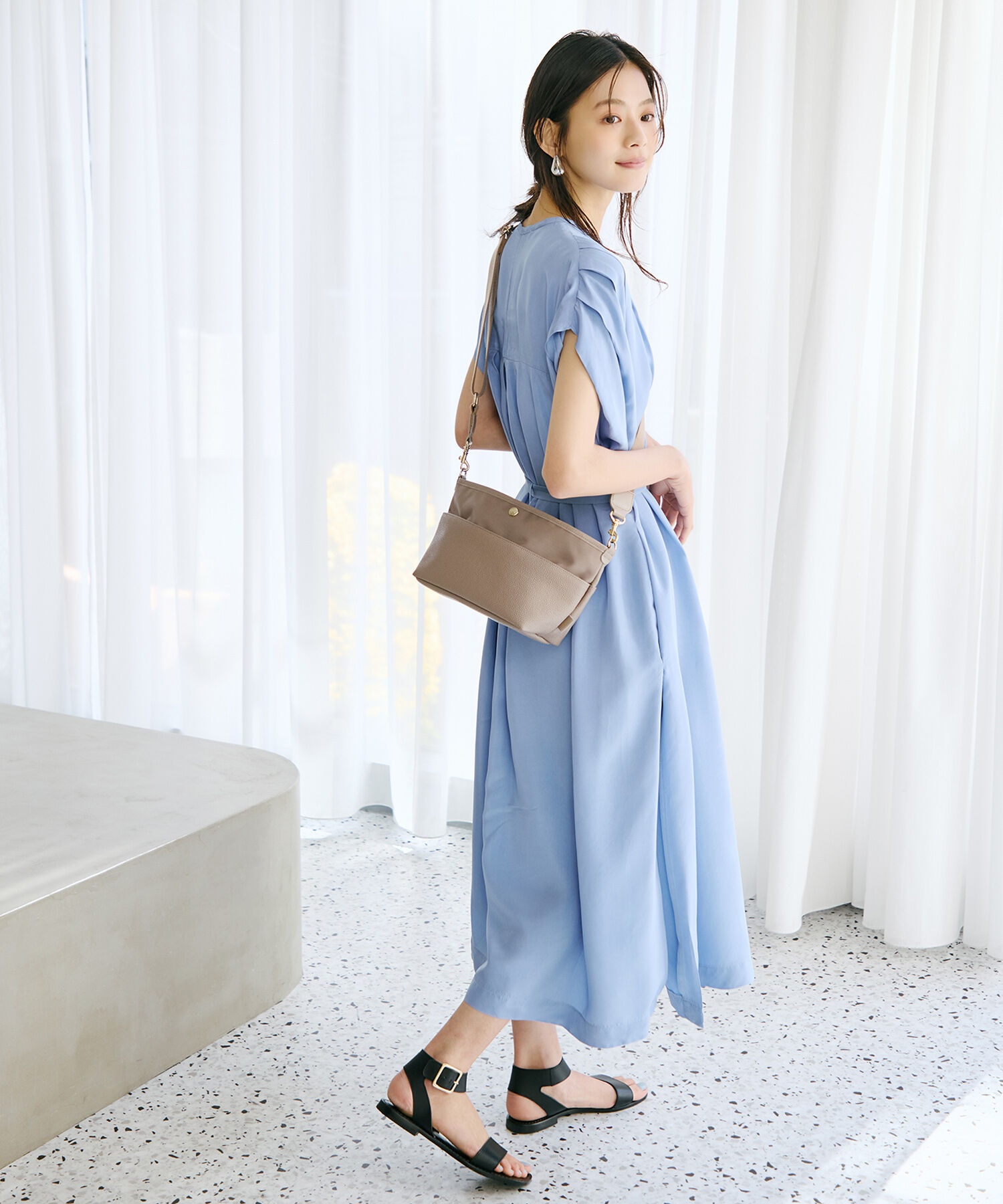 TOPKAPI BREATH「【TOPKAPI &times; 藤本美貴さんコラボ】スコッチグレイン ショルダーバッグ/マザーズバッグ/撥水」|ショルダー・メッセンジャー|