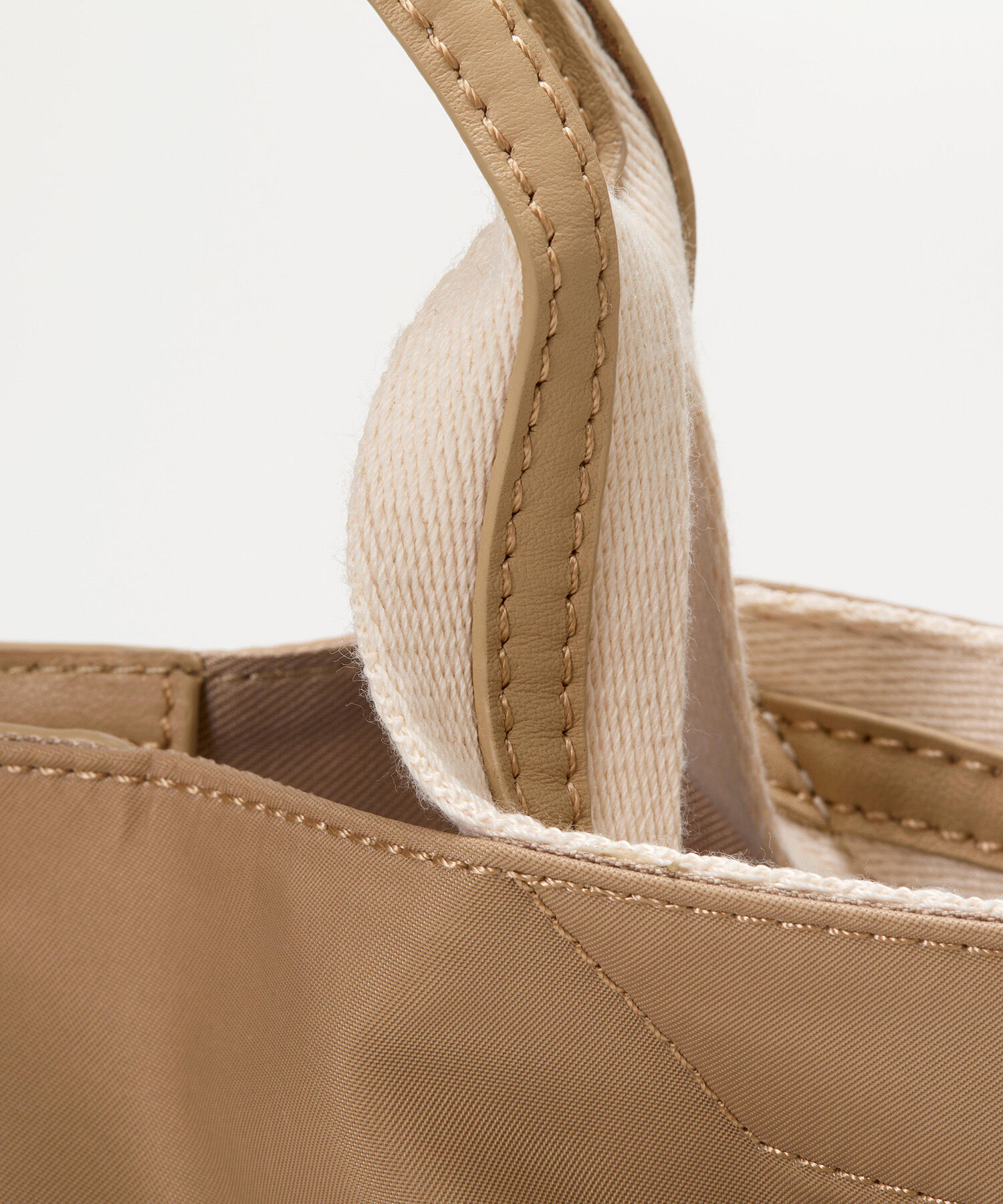 TOPKAPI BREATH「【TREASURE TOPKAPI】ストライプハンドル ナイロン 2way ミニ トートバッグ」|ショルダー・メッセンジャー|