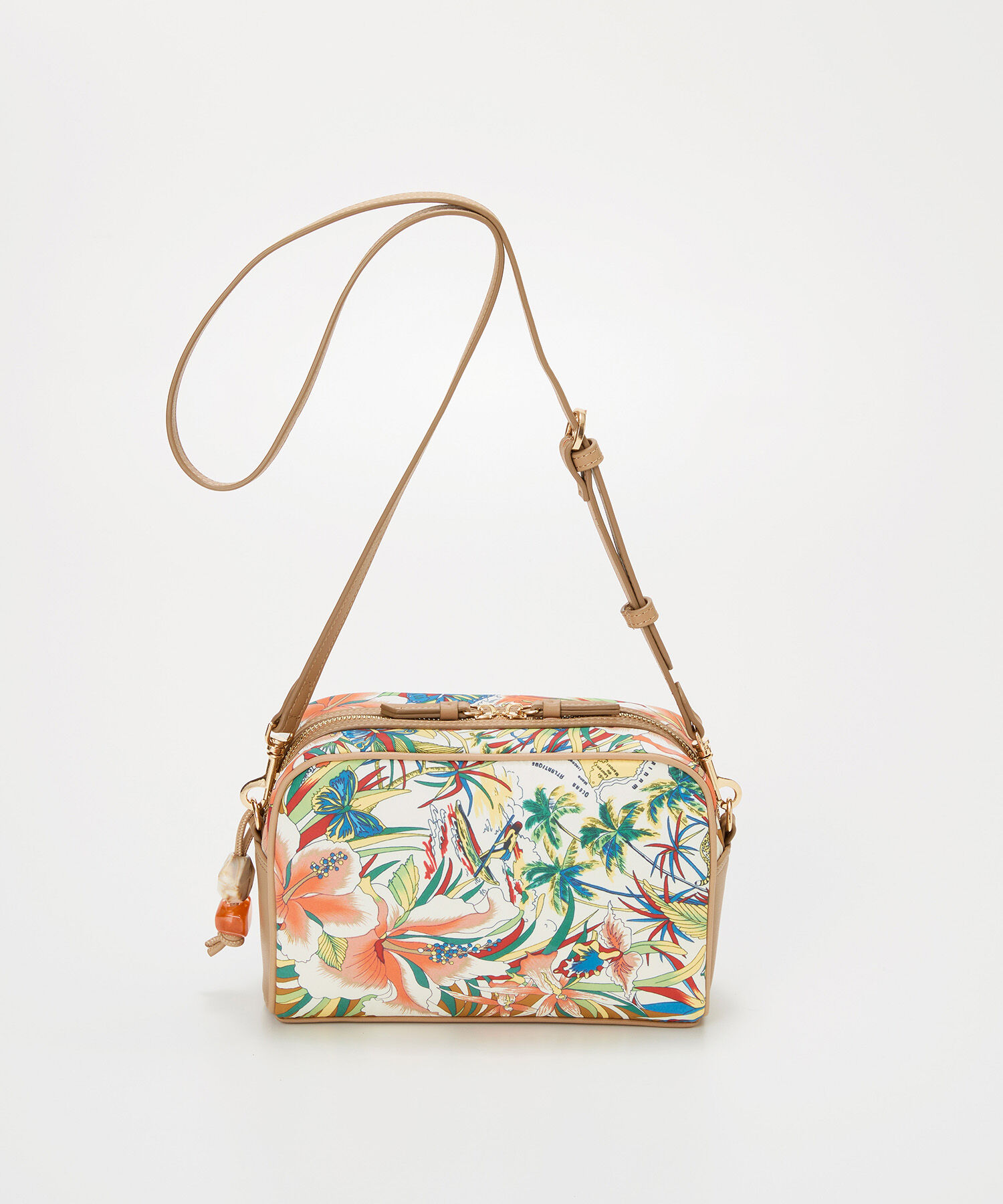 TOPKAPI BREATH「【TREASURE TOPKAPI】マイルドサテン スカーフ柄 ショルダーバッグ」|ショルダー・メッセンジャー|