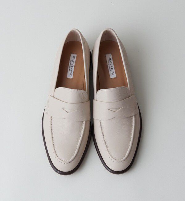 ODETTE E ODILE「SLペニーローファー フラット25&darr;&uarr;」|ローファー|NATURAL