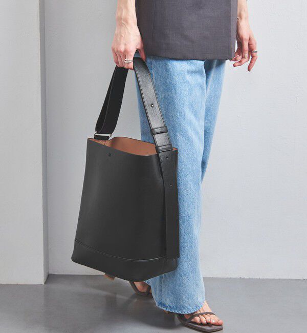 UNITED ARROWS「＜＆MyuQ＞JUNO トートバッグ」|トートバッグ|BLACK