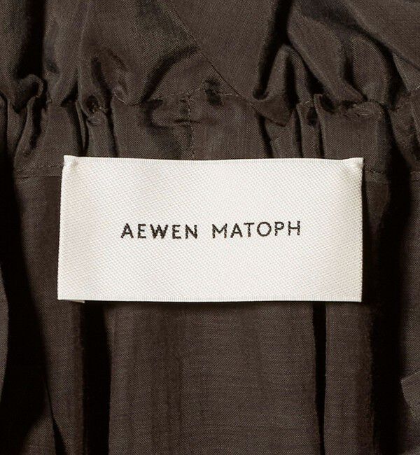 AEWEN MATOPH「＜AEWEN MATOPH＞ギャザーリボンブラウス ‐ ウォッシャブル ‐」|シャツ・ブラウス|