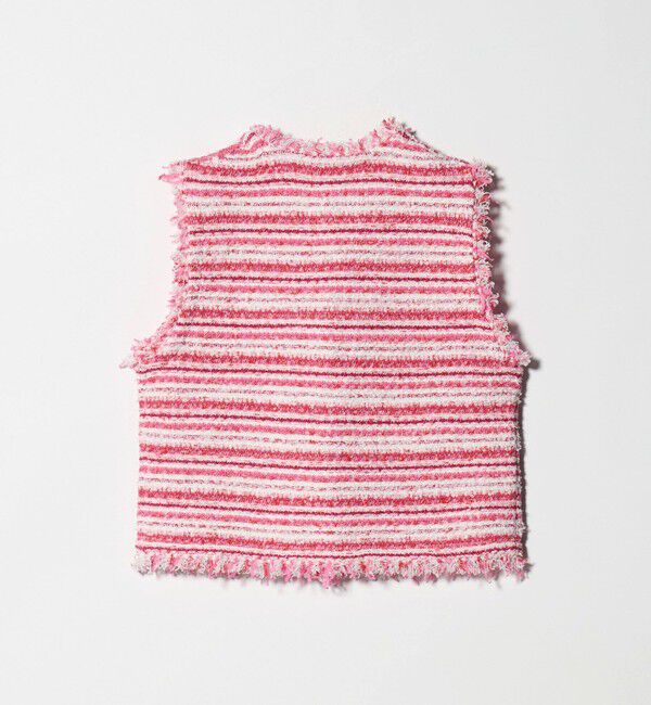 UNITED ARROWS「カラーミックス ツイードライク ベスト」|ベスト・ジレ|