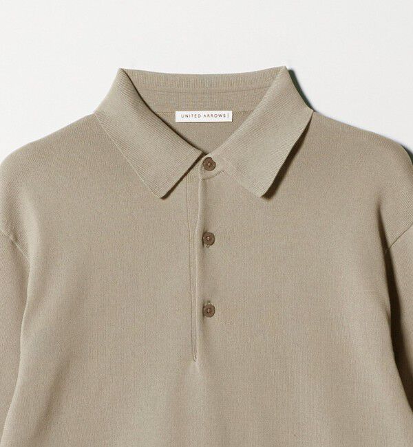 UNITED ARROWS「ニットポロシャツ UA COZY ウォッシャブル」|ニット・セーター|