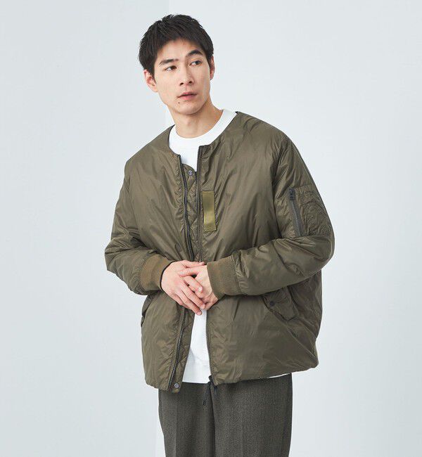 UNITED ARROWS green label relaxing「＜TAION＞2way MA1 ダウンジャケット」|ダウン|MOCA