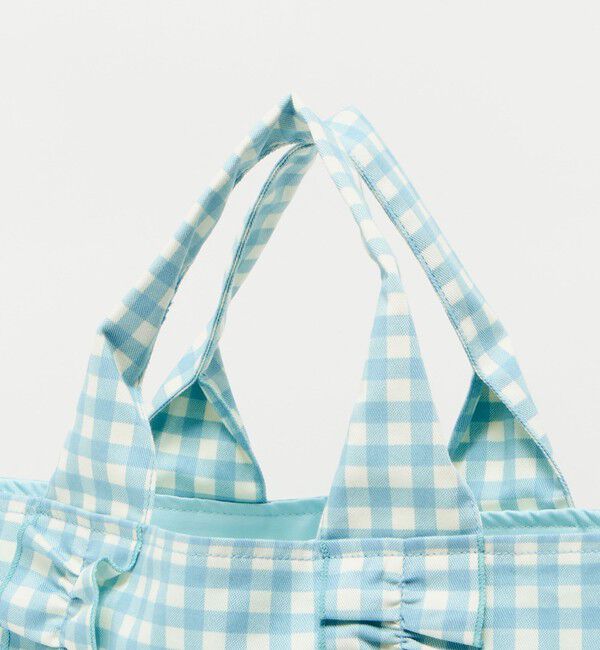 UNITED ARROWS green label relaxing「レッスントート（ギンガム） / キッズ  」|トートバッグ|