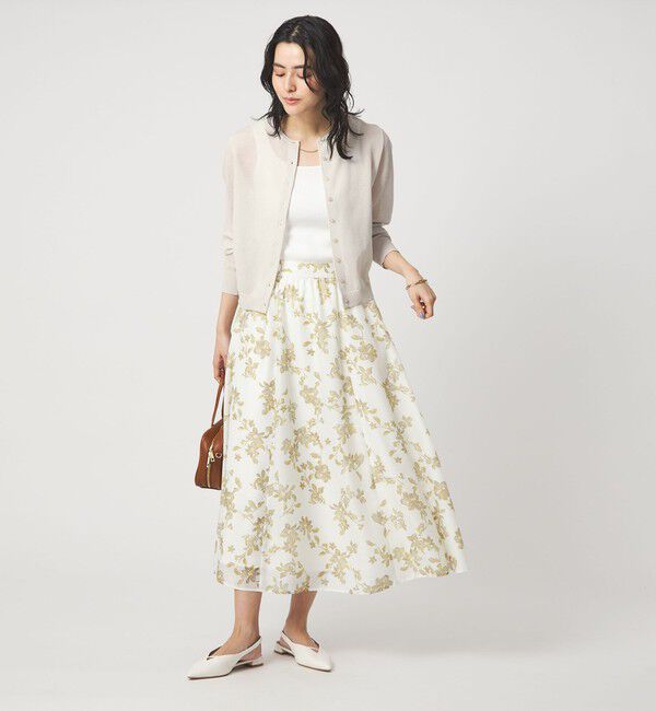 UNITED ARROWS green label relaxing「ハニカム クロップド ニット カーディガン」|カーディガン|