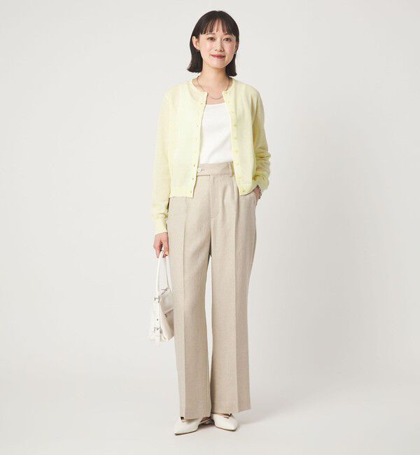 UNITED ARROWS green label relaxing「ハニカム クロップド ニット カーディガン」|カーディガン|