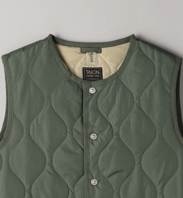 BEAUTY&YOUTH UNITED ARROWS「＜TAION＞ ミリタリー クルーネック ダウンベスト」|その他|