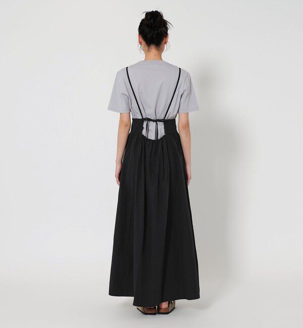 BEAUTY&YOUTH UNITED ARROWS「ナイロンコットン バックホール キャミワンピース -2WAY-」|ワンピース|