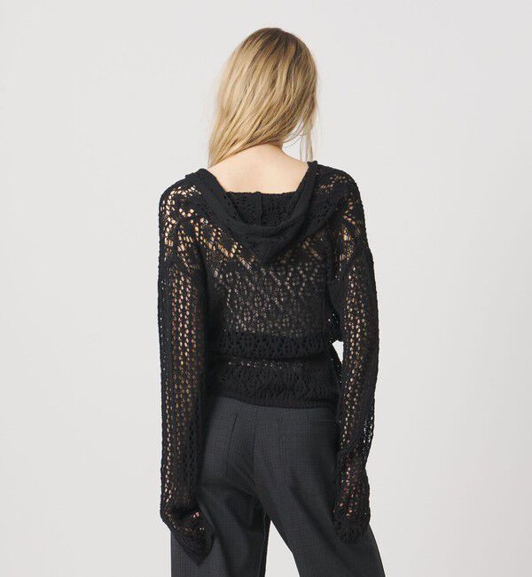 ATTISESSION「＜ATTISESSION＞フーディー ニット カーディガン」|カーディガン|