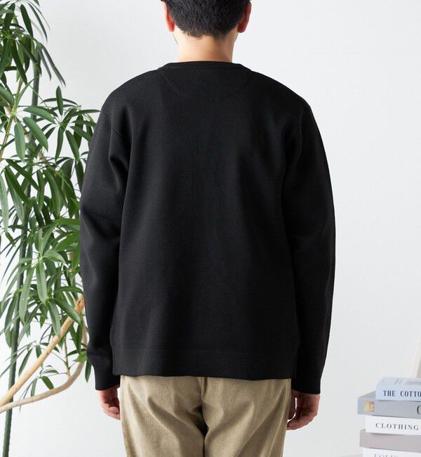 SHIPS any「SHIPS any: 〈手洗い可能〉 ミラノリブ クルーネック カーディガン 24SS◇」|カーディガン|