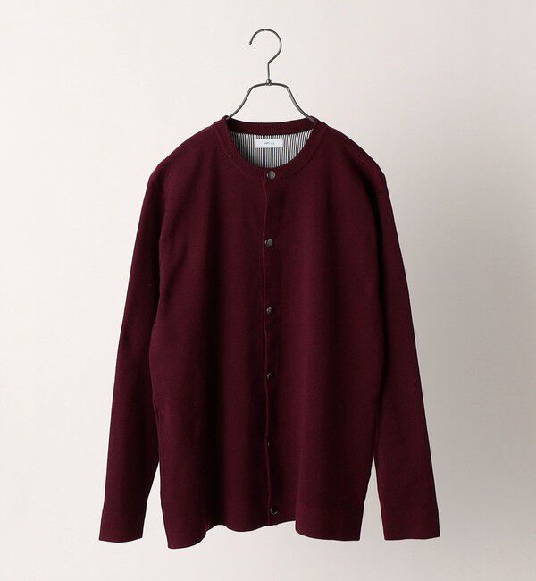 SHIPS any「SHIPS any: 〈手洗い可能〉 ミラノリブ クルーネック カーディガン 24SS◇」|カーディガン|