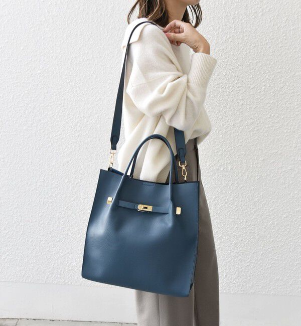 SHIPS any「SHIPS any: A4 メタル フィッティング トート バッグ」|トートバッグ|