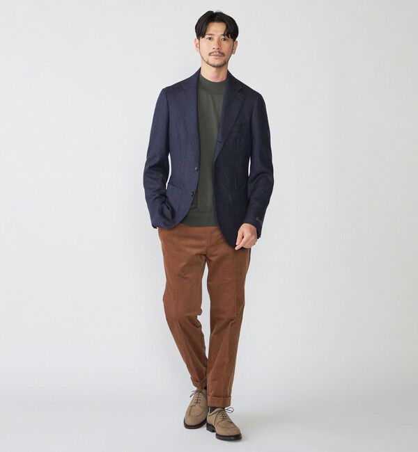 SHIPS「SHIPS: DUCA VISCONTI ブロークンコーデュロイ スラックス」|スラックス|