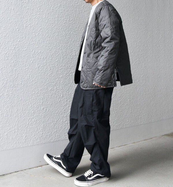 SHIPS any「【SHIPS any別注】TAION: 〈手洗い可能〉ダウンキルト スリット ボタン カーディガン◇」|ダウン|