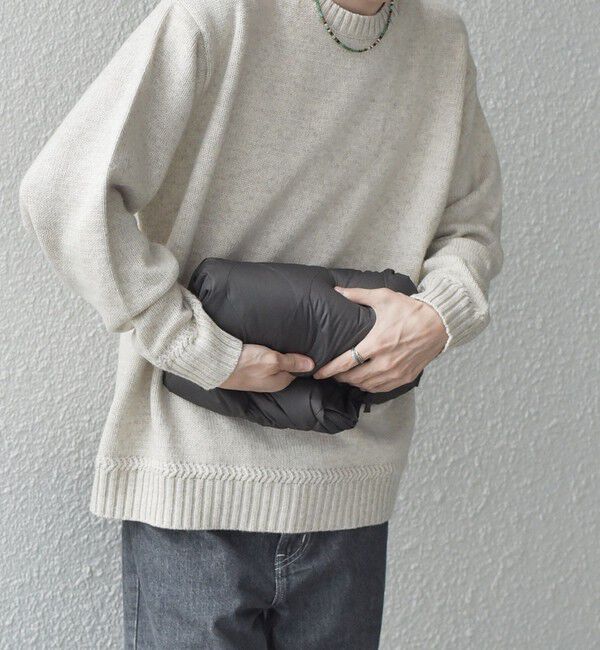 SHIPS any「【SHIPS any別注】TAION: 〈手洗い可能〉ダウンキルト スリット ボタン カーディガン◇」|ダウン|