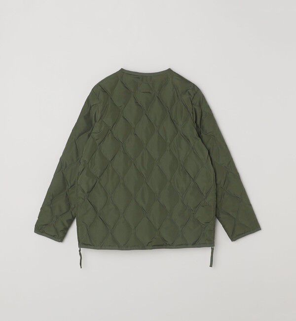 SHIPS any「【SHIPS any別注】TAION: 〈手洗い可能〉ダウンキルト スリット ボタン カーディガン◇」|ダウン|