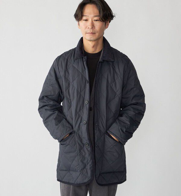 SHIPS「【SHIPS別注】TAION:〈手洗い可能〉ダウン キルティング ジャケット 25FW」|ダウン|ネイビー