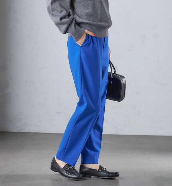 SHIPS for women「〈手洗い可能〉裏起毛 スリム テーパード パンツ」|その他|