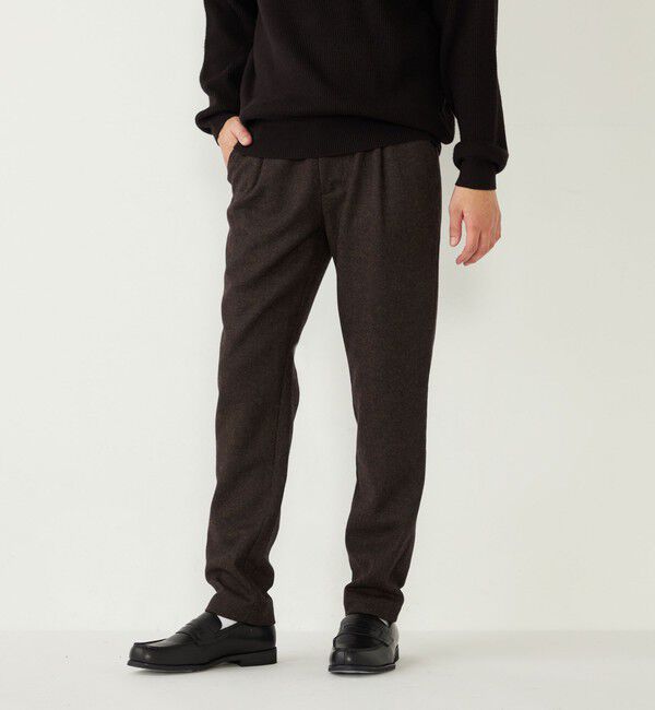 SHIPS Colors 「SHIPS Colors:ヘリンボーン イージー スラックス(セットアップ対応可能)」|スラックス|