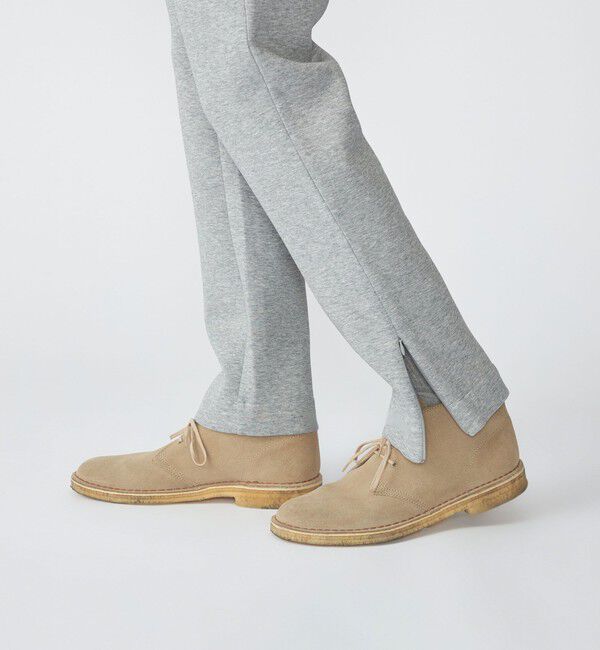 SHIPS「【WEB限定】SHIPS: ガスコットン ダブルニット スリム イージー スラックス パンツ（セットアップ対応）」|スラックス|